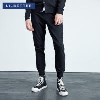 Lilbetter男士收口裤 百搭运动束脚裤休闲9分裤韩版修身九分裤男