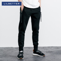 Lilbetter男士卫裤 新款收口束脚裤弹力运动裤休闲小脚哈伦裤男LB