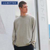 LilbetterT恤男 2018新款纯棉薄款卫衣春季休闲潮牌男士长袖上衣