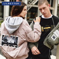 Lilbetter棉衣男 短款连帽棉服bf风潮流棉袄保暖加厚冬季男士外套
