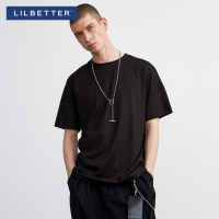 Lilbetter男士短袖T恤 夏季时尚男装体恤休闲欧美街头潮牌上衣男