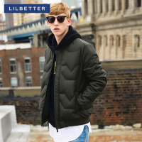 Libette羽绒服男冬季加厚修身羽绒衣短款立领轻薄男士防寒外套LB