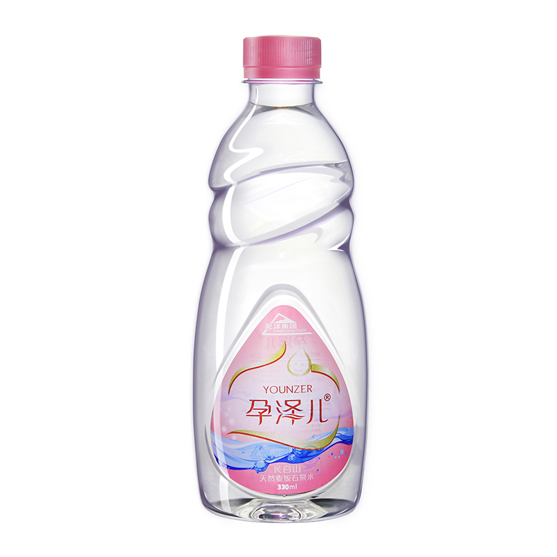 孕泽儿长白山天然麦饭石泉水330ml*12瓶/箱