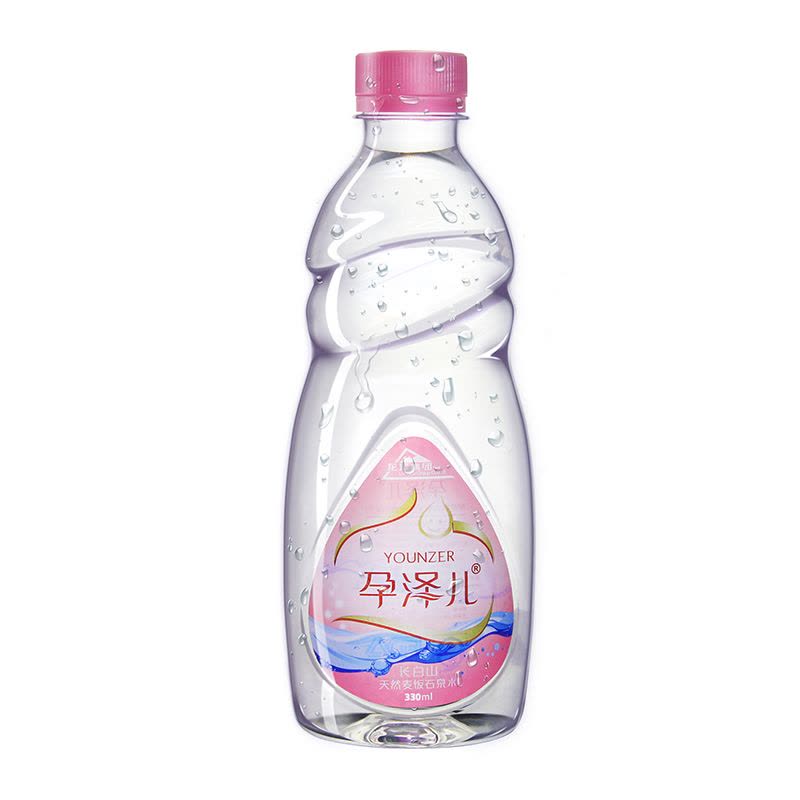孕泽儿长白山天然麦饭石泉水330ml*12瓶/箱图片