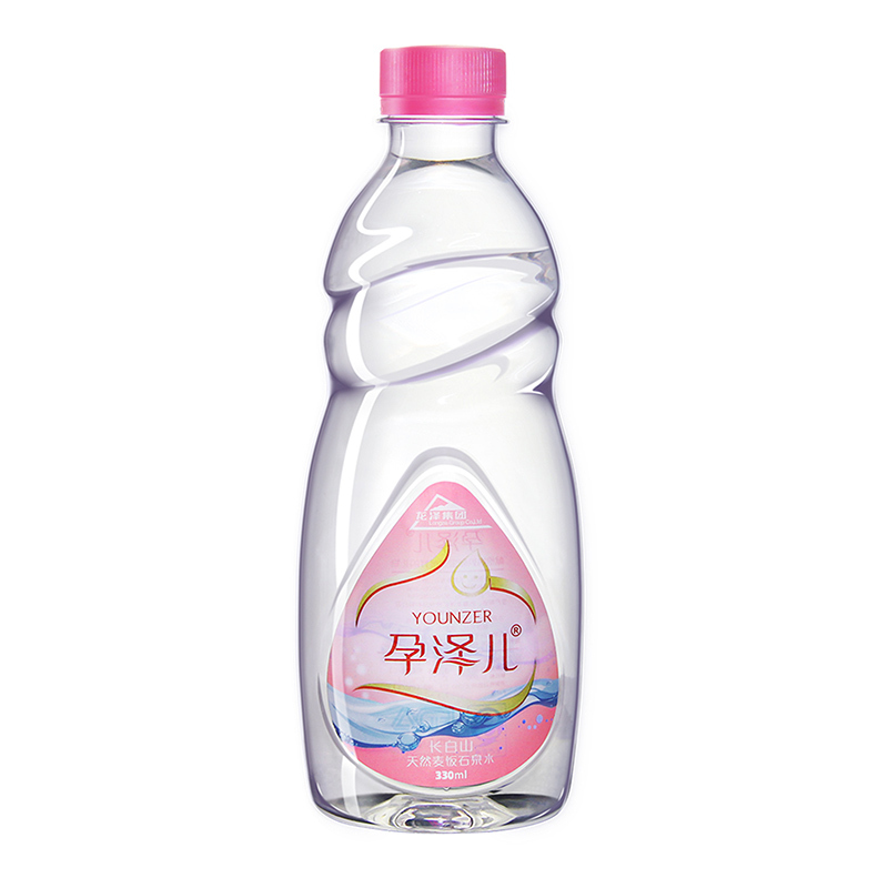 孕泽儿长白山天然麦饭石泉水330ml*24瓶/箱