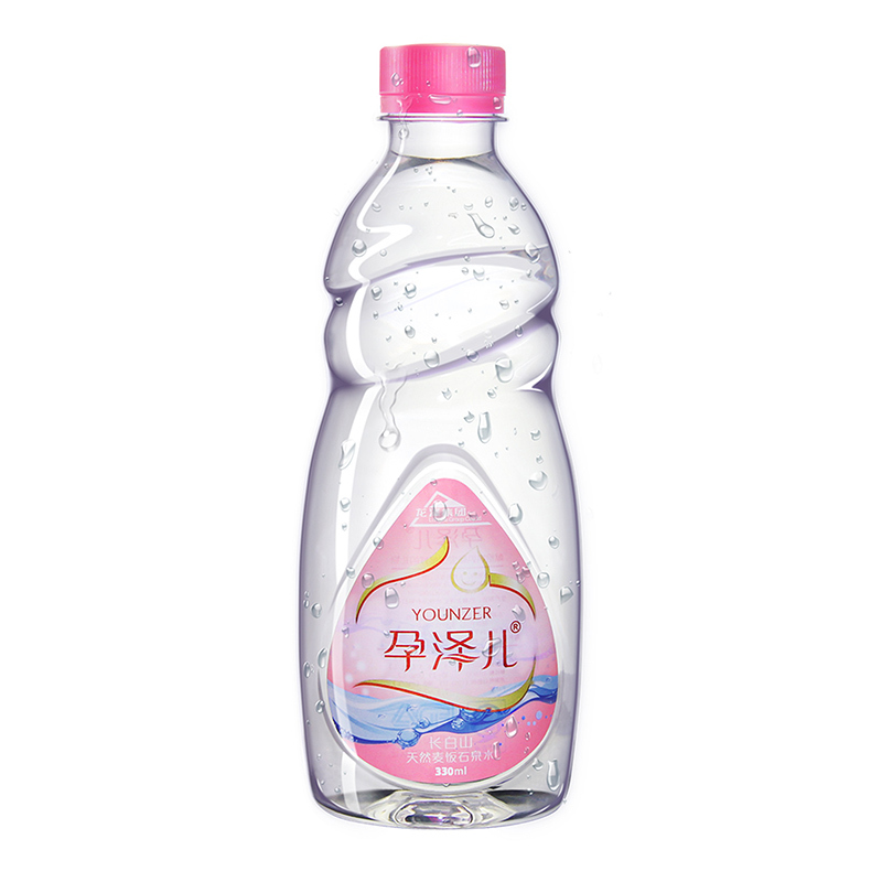 孕泽儿长白山天然麦饭石泉水330ml*24瓶/箱