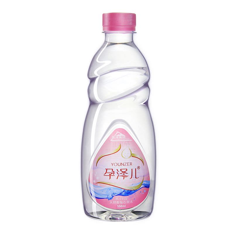 孕泽儿长白山天然麦饭石泉水550ml*24瓶/箱图片