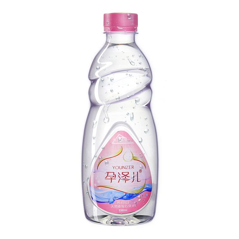 孕泽儿长白山天然麦饭石泉水550ml*24瓶/箱图片