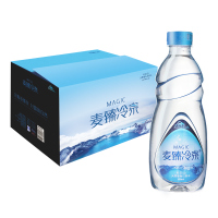 麦臻冷泉 长白山矿泉水 天然麦饭石山泉水550ml*12瓶 整箱