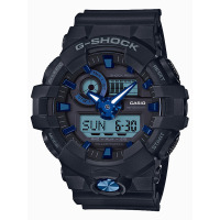CASIO卡西欧 石英表 男 G-SHOCK系列日韩品牌运动休闲男士表GA-710B-1A2PR