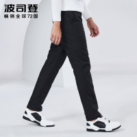 波司登BOSIDENG羽绒裤男士冬季内穿防寒保暖修身加厚裤子2018年B80141041