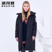 波司登冬季中长款2018羽绒服女B80142596DS