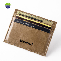 Texwood/德士活卡包男青年真皮薄款多卡位牛皮卡夹大容量信用卡包