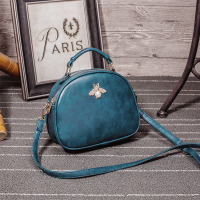 texwood春夏新款单肩包女手提斜挎包韩版时尚纯色包包女包小圆包