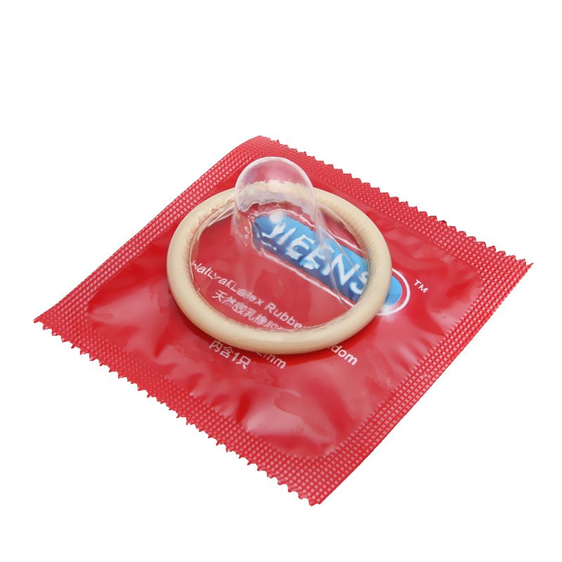 洁恩斯避孕套热感超薄3只装套套 润滑大油量 中号男用 计生用品 安全套 成人情趣性用品