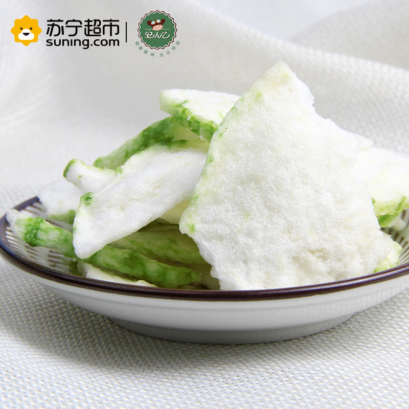 安小乙冬瓜干脆片100g即食果蔬菜干零食品小吃