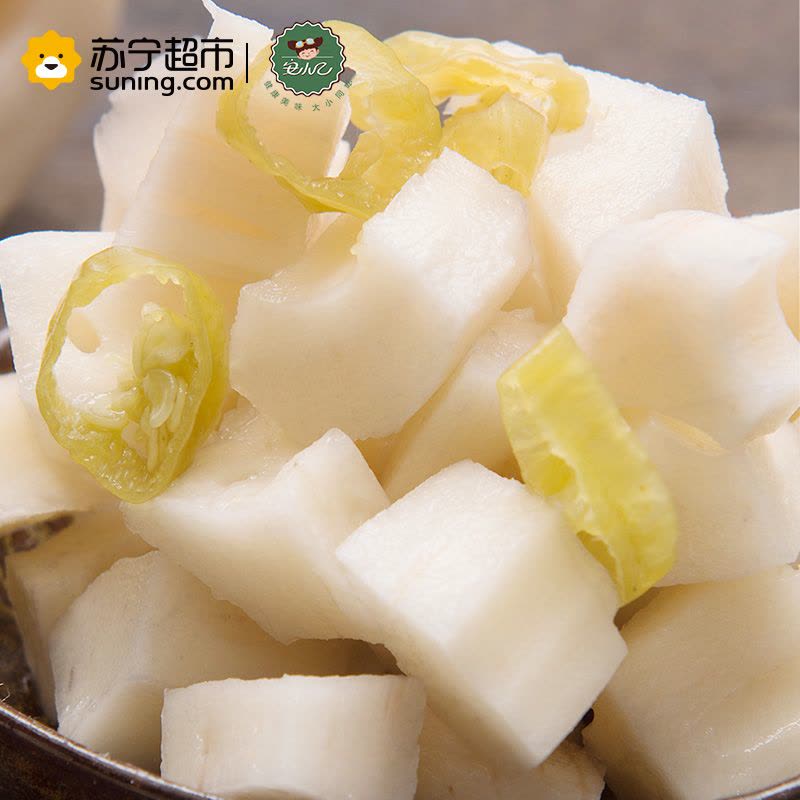 安小乙泡椒香辣卤藕150g藕片莲藕蔬菜干休闲零食小吃图片