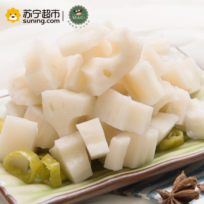 安小乙泡椒香辣卤藕150g藕片莲藕蔬菜干休闲零食小吃图片