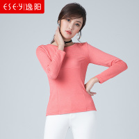 清仓2018春季新款女装明亮银丝修身显瘦彩色显瘦圆领T恤女0747