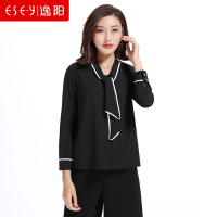 秋季2018新款淑女雪纺衫打底衫学生装