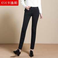 女装2018新款加绒保暖铅笔裤长裤女