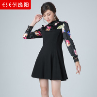 秋冬中长款打底裙子上衣