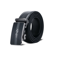 红蜻蜓男式皮带自动扣英伦商务正装裤带韩版百搭青年真皮腰带正品