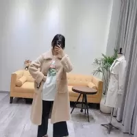 女款羊剪绒皮草上衣