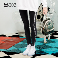 a02新款小脚裤印花铅笔裤紧身显瘦外穿打底裤女DTT5A0471PN