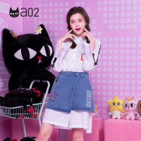 a02商场同款时尚潮流CHIC衬衫裙半裙搭配套装女D1T1B0441OG