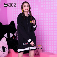 a02商场同款时尚少女个性印花宽松外套D1T3A0091KC