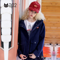 a02商场同款潮流徽章贴布ins超火工装夹克女D1T5B0C21JK