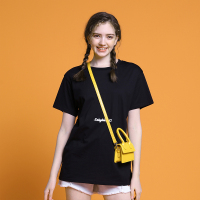 a02新款2020时尚简约字母印花显瘦宽松短袖T恤女潮DTV2C0491KT