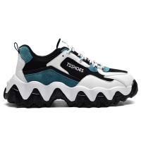 西瑞秋季新款真皮巴黎情侣老爹鞋ins超火网红潮鞋