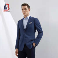 培罗蒙(Baromon)男士西服上衣新款羊毛西服男商务休闲西服外套男EDXAH9208