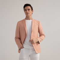 培罗蒙(Baromon)男士西服上衣商务西服新款中青年格子单西外套西装男EDXBH4108