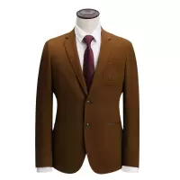 培罗蒙(Baromon)男士商务休闲西装羊毛修身西服外套男士西服上衣EDX4603
