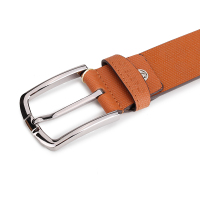 卡帝乐鳄鱼正品男士皮带真皮自动扣中青年商务休闲牛皮裤带PA5M5134U