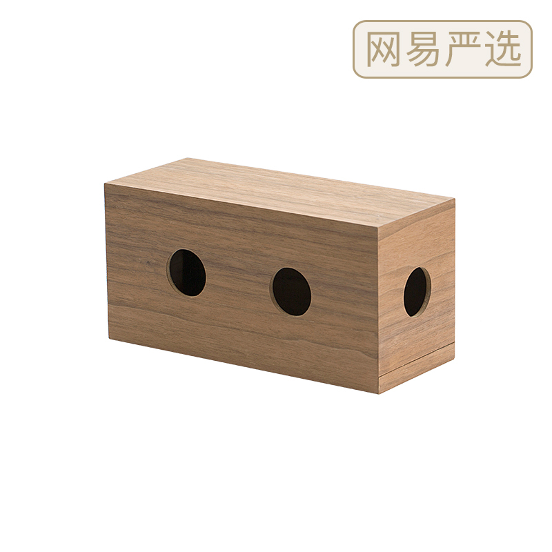 木质插线板盒
