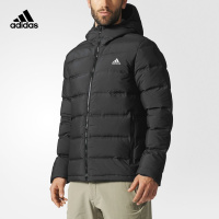 adidas阿迪达斯户外男子羽绒茄克黑BQ2001