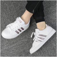 Adidas阿迪达斯春NEO女鞋小白鞋低帮耐磨休闲板鞋-DA9524