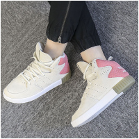 Adidas阿迪达斯女鞋17冬季三叶草侵略者750运动鞋高帮板鞋BY2953