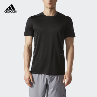 adidas阿迪达斯跑步男子跑步短袖T恤-BK0277