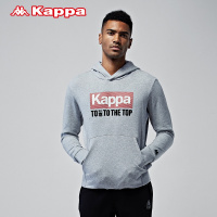 Kappa卡帕男运动卫衣休闲上衣套头帽衫运动衣|K0752MT12D