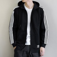 adidasOriginals阿迪三叶草男子运动针织开衫外套-CW5068