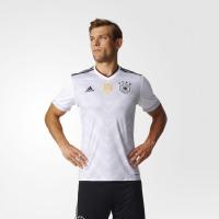 Adidas阿迪达斯短袖T恤男V领修身舒适-B47873