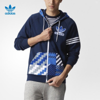 adidas阿迪达斯三叶草男外套冬季休闲夹克AY8649