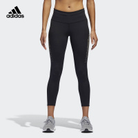 adidas阿迪达斯跑步女子跑步紧身裤黑BR8088