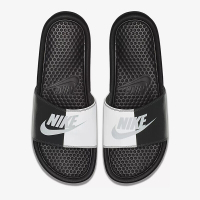 耐克男拖鞋BenassiJDI黑白阴阳鸳鸯拖休闲沙滩鞋343880-015