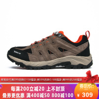 探路者男鞋户外秋冬徒步鞋18秋冬保暖防滑耐磨登山鞋低帮徒步鞋KFAG91325